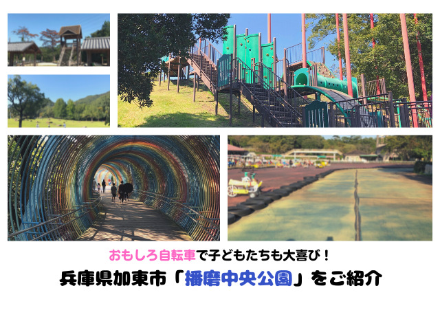 おもしろ自転車で子どもたちも大喜び!兵庫県加東市「播磨中央公園」を