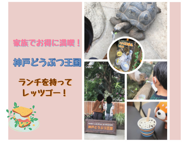 神戸どうぶつ王国を家族でお得に満喫 ランチを持ってレッツゴー じゃっきーのブログ